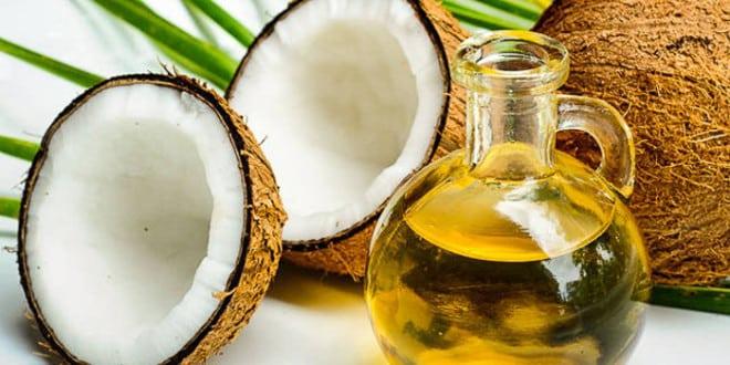 Olio di cocco per abbronzatura