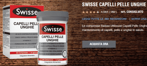 Swisse capelli pelle unghie