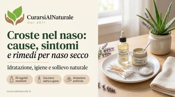 Croste nel naso rimedi