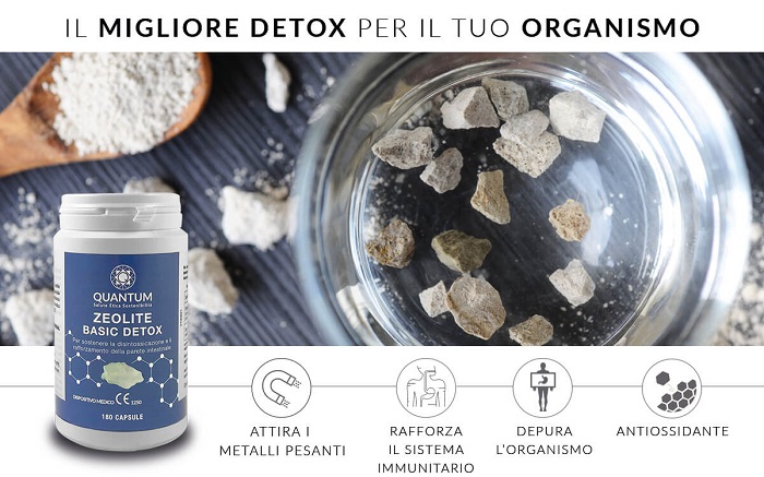 zeolite per depurarsi
