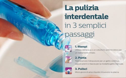 Idropulsore dentale come si usa