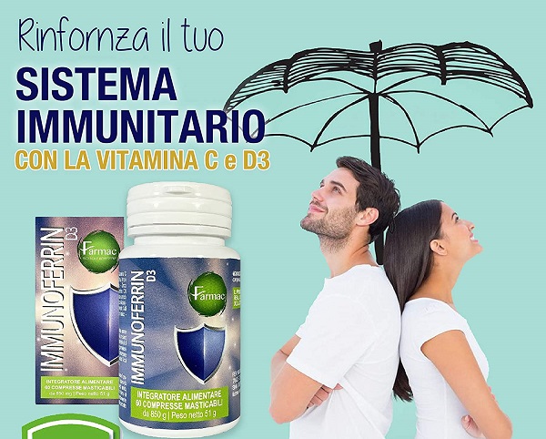 integratore lattoferrina Immunoferrin