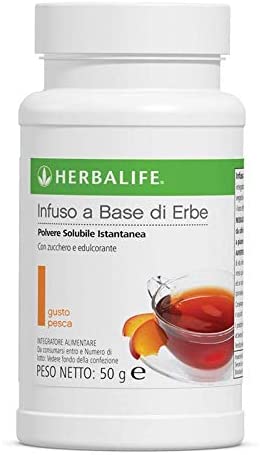 Herbalife Infuso a Base di Erbe Polvere Solubile Istantanea - Pesca - 50g