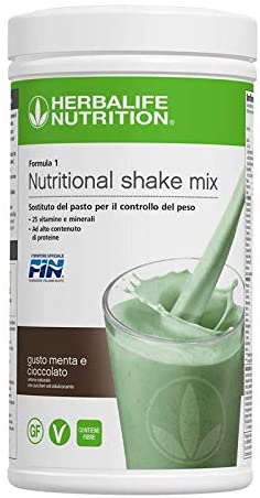 Recensione Herbalife Formula 1 F1 Menta e cioccolato 550 gr