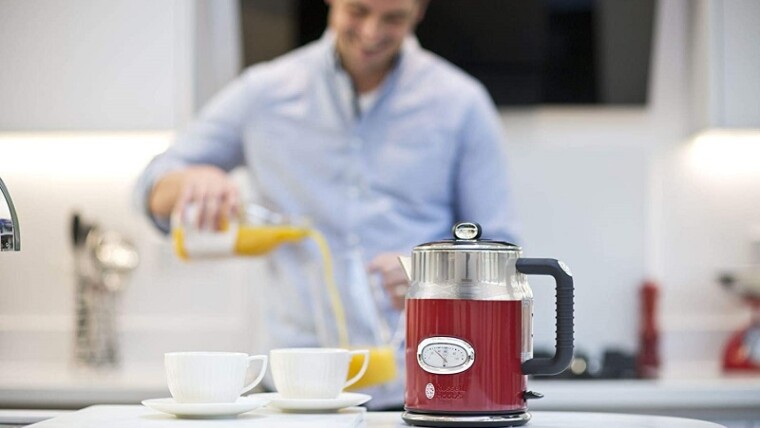 Tefal includeo Bollitore elettrico facile da usare funzioni visibili 1 l filtro rimovibile KI533811 finestre di livello dell/'acqua facili da leggere base girevole a 360° manico antiscivolo
