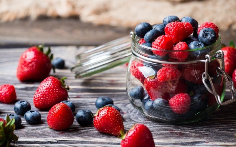 frutta nella dieta chetogenica