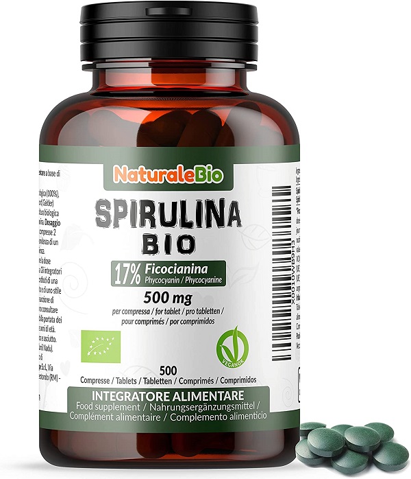 Spirulina Biologica in Compresse NaturaleBio