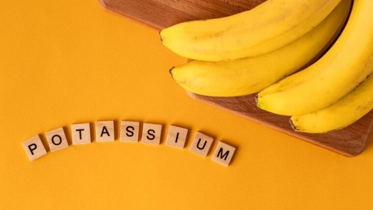 potassio nella banana