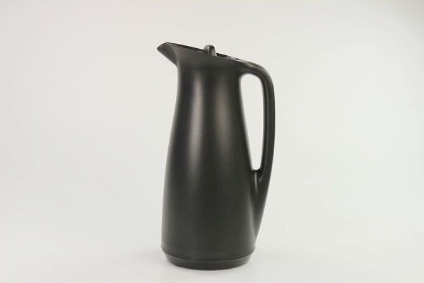WMF Caraffa Termica Impulse caffè tè Nero 1,0l Altezza 23,4 cm Inserto di Vetro Chiusura Automatica 24h Caldo & Freddo Confezione Regalo 