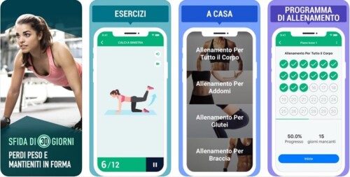 app gratis per allenamento casa