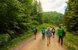 Camminare nella natura