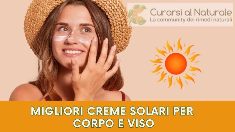 migliori creme solari per corpo e viso