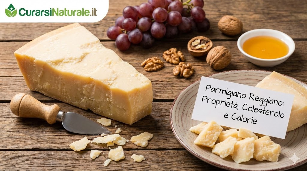 Parmigiano reggiano proprietà, colesterolo e calorie