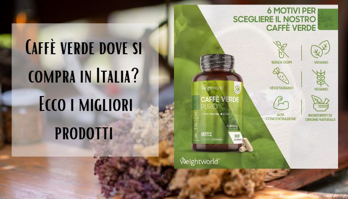 Caffè verde dove si compra