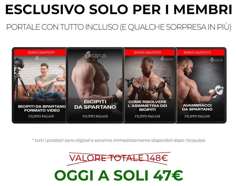 Bicipiti da Spartano bonus