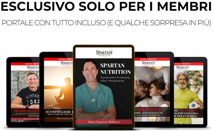 Spartan nutrition programma alimentare