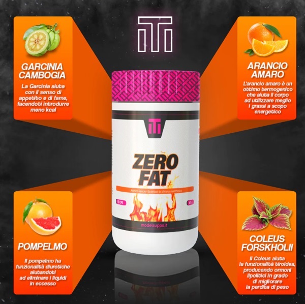 Zero Fat ModelSupps ingredienti