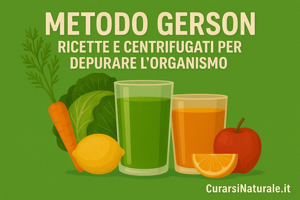 Metodo Gerson ricette e centrifugati per depurare l'organismo