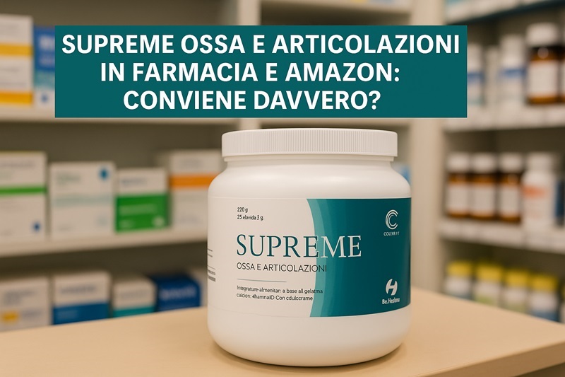 Supreme ossa e articolazioni in farmacia