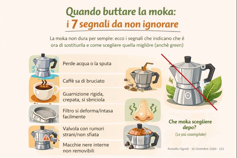 quando buttare la caffettiera