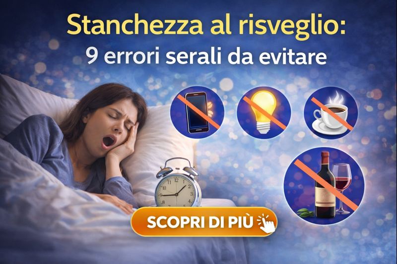 Stanchezza al risveglio