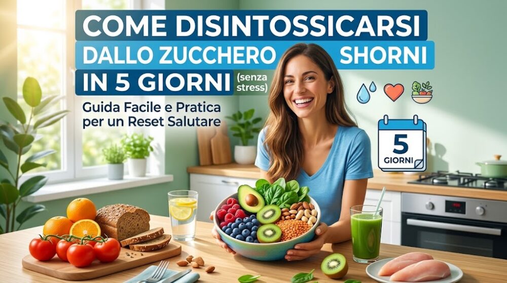 Come disintossicarsi dallo zucchero in 5 giorni