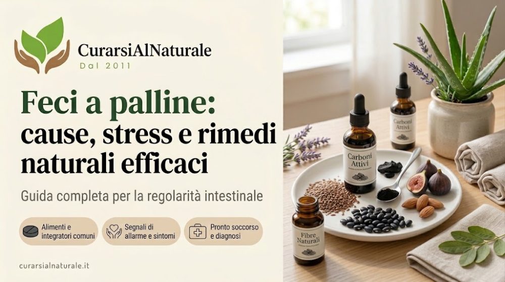 Feci a palline rimedi