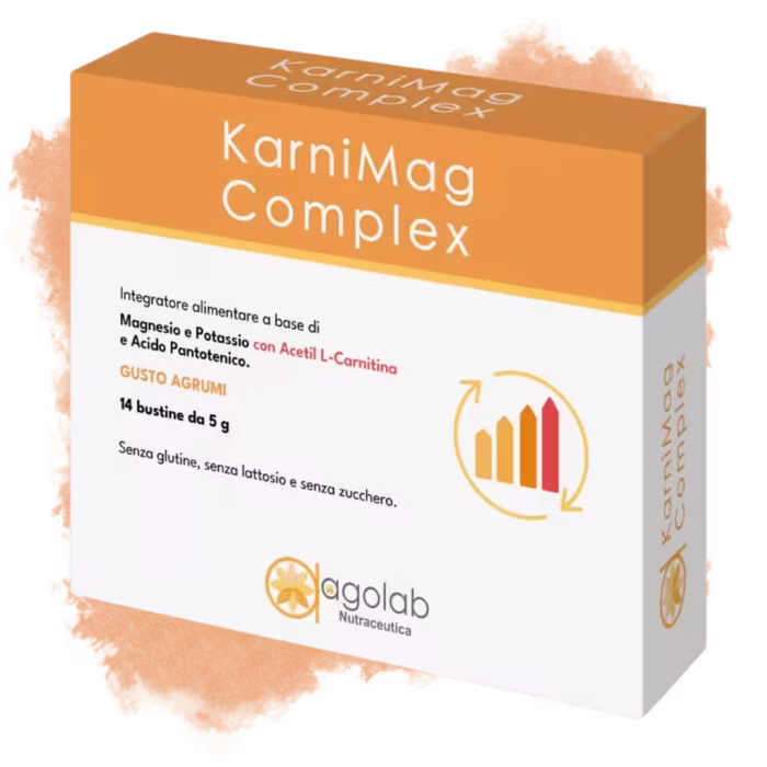 Agolab KarniMag Bustine di Potassio e Magnesio agolab KarniMag Bustine di Potassio e Magnesio